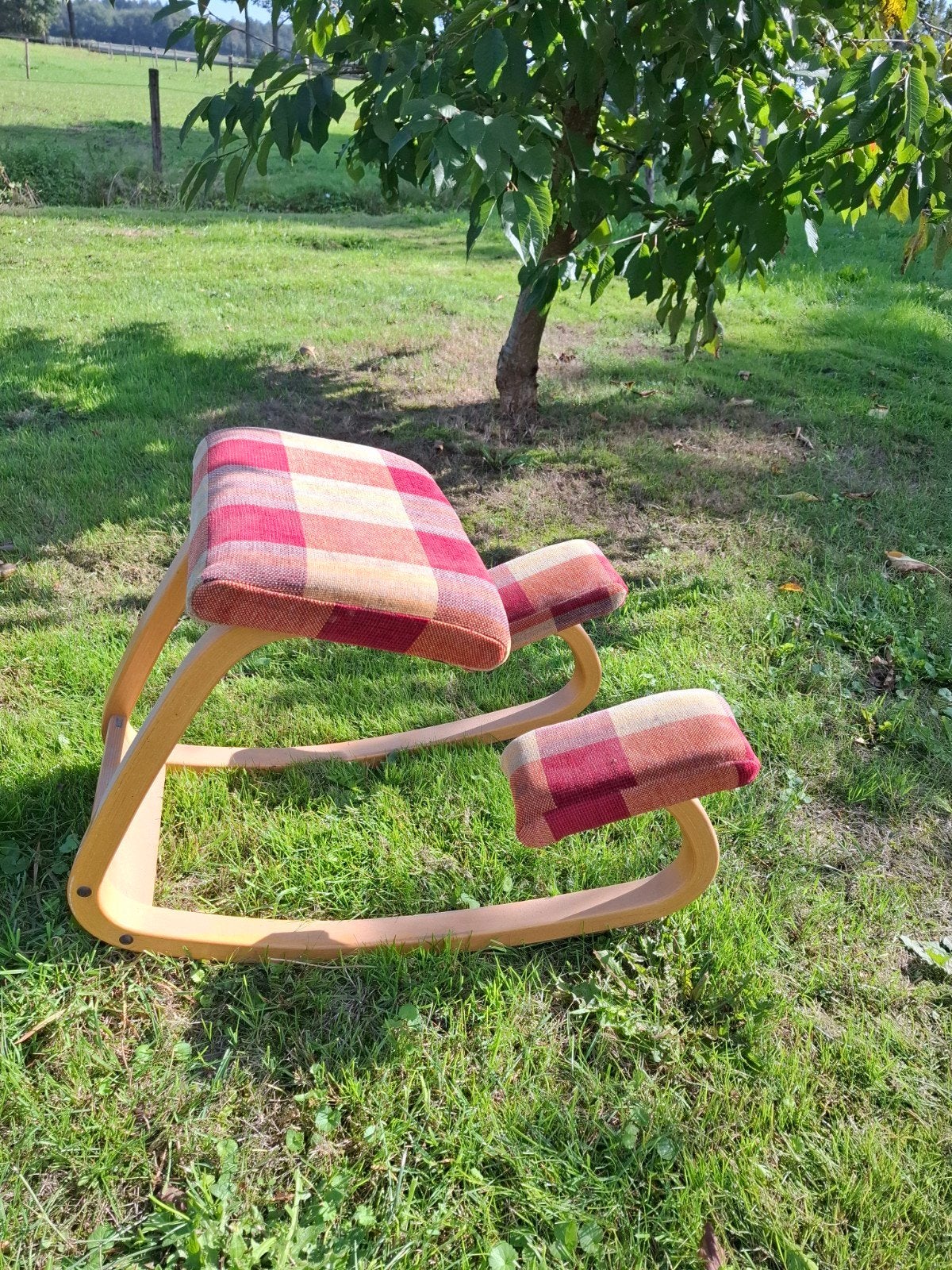 Stokke Varier Balans Kniestoel - Ergonomisch Design, Ophalen, Hout, Gebruikt, Ergonomisch, Scandinavisch design