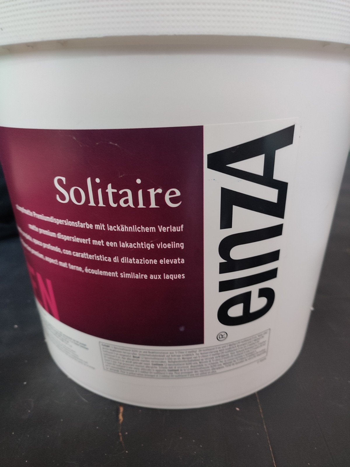 Einza Solitaire wit binnen verf 10L, Ophalen, Wit, 10 tot 15 liter, Verf