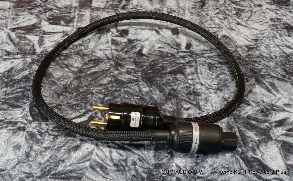 Kemp Elektroniks Ke Hi Powercord Plus, 1.0 Meter, Occasion, Ophalen, Zo goed als nieuw, Minder dan 2 meter, Overige kabels