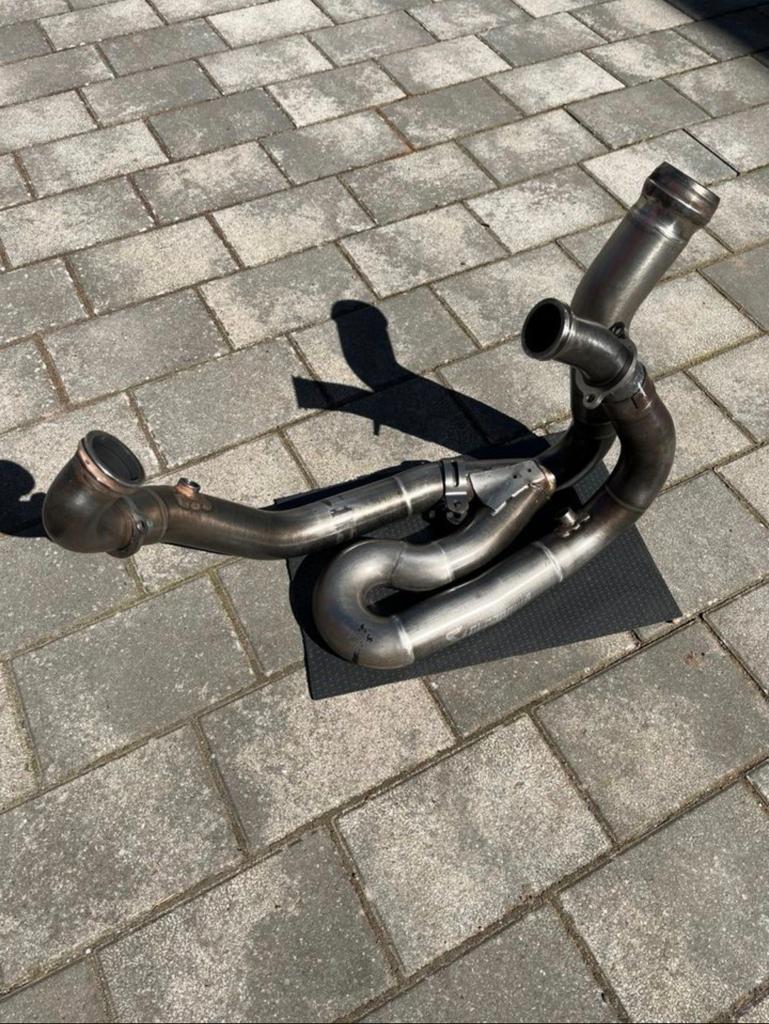 KTM 990 Superduke R  Akrapovic uitlaatbochten, Ophalen of Verzenden, Gebruikt