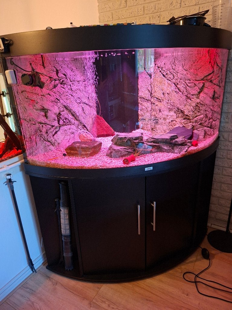 Te koop: nette Juwel 350 hoek aquarium, Dieren en Toebehoren, Vissen | Aquaria en Toebehoren, Ophalen, Verwarming, Zo goed als nieuw