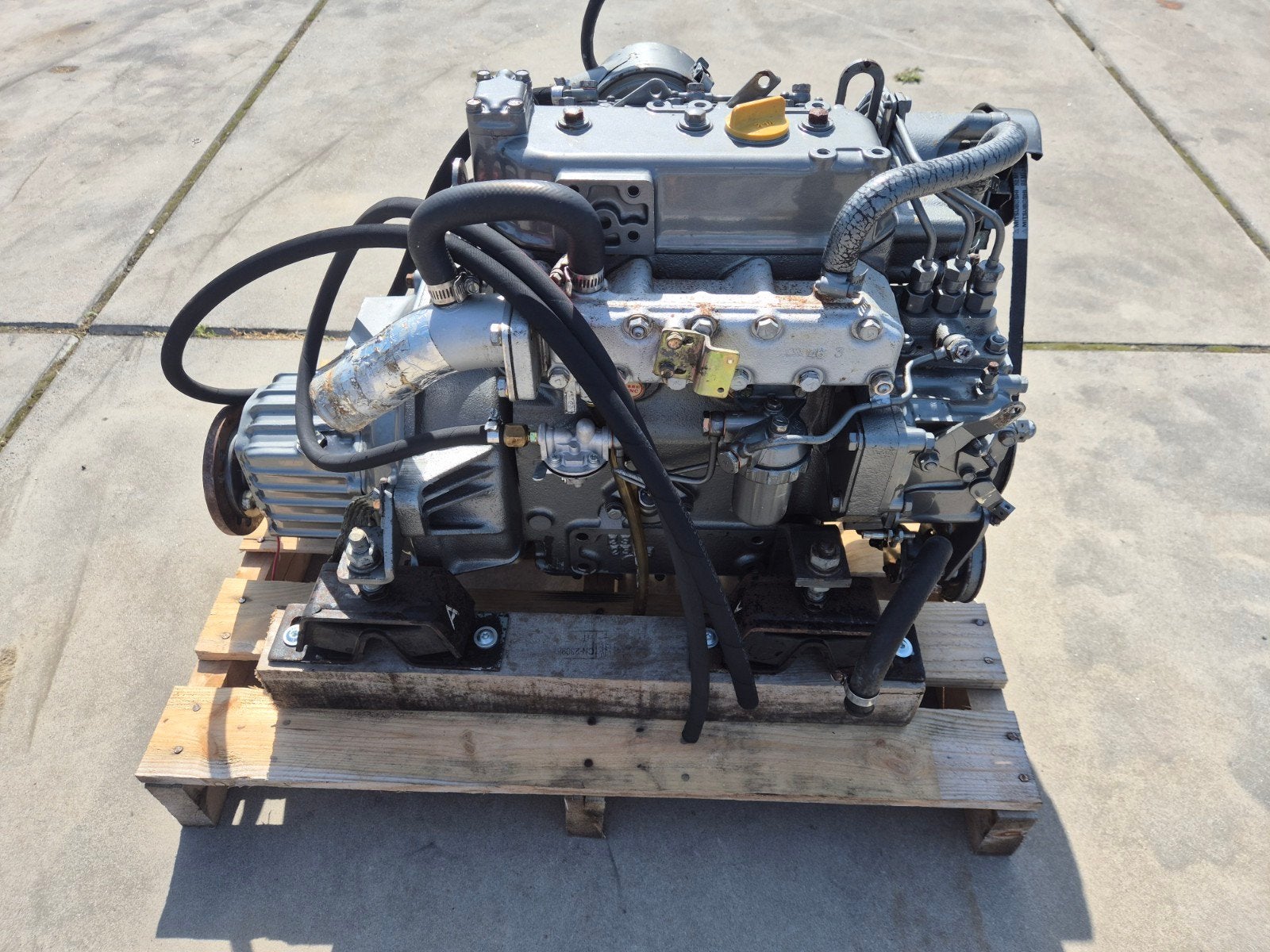 Yanmar 3GM30 scheepsdiep, Watersport en Boten, Buiten- en Binnenboordmotoren, Ophalen, 10 tot 30 pk, Gebruikt, Binnenboordmotor