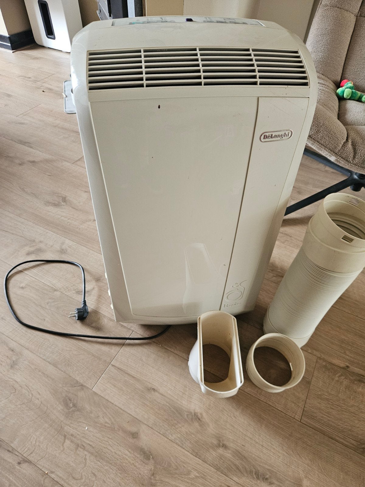 Delonghi Mobiele Airco PAC N81 - Krachtige airco, Witgoed en Apparatuur, Ophalen, Gebruikt, Minder dan 60 m³, 3 snelheden of meer