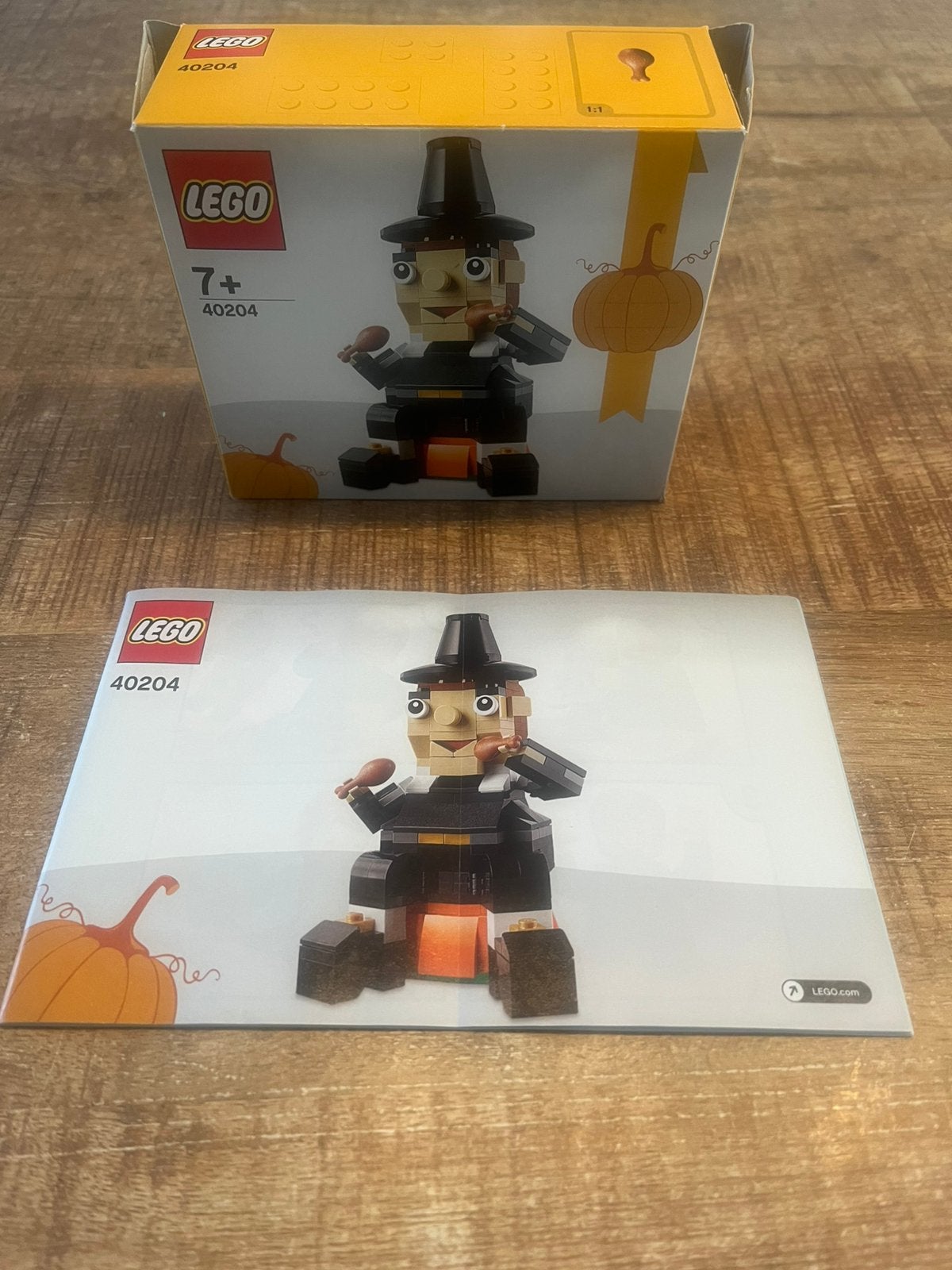 Lego 40204 Seasonal Thanksgiving Pelgrimsfeest, Ophalen of Verzenden, Zo goed als nieuw