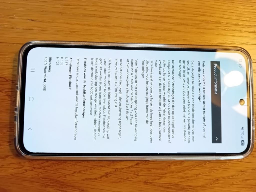 Fietshoes voor 2e bikes/fietsen, Caravans en Kamperen, Ophalen of Verzenden, Zo goed als nieuw