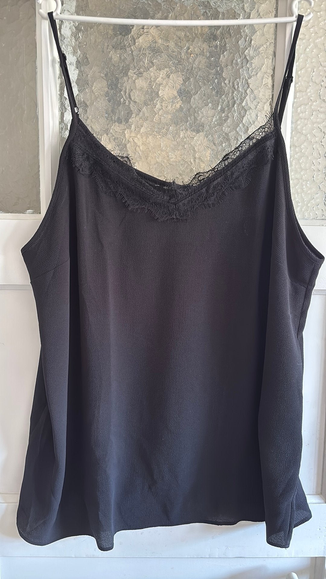 Mooi zwart topje, Kleding | Dames, Grote Maten, Ophalen of Verzenden, Zo goed als nieuw, Zwart, Shirt of Top