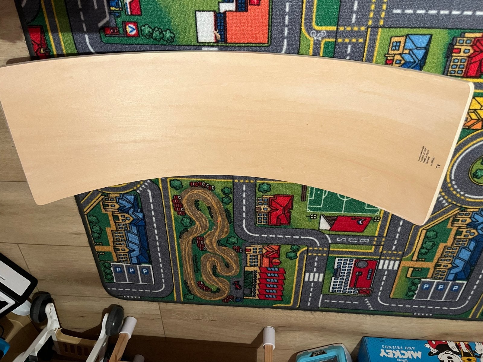 Houten balansbord / Wobbelboard voor kinderen, Ophalen of Verzenden, Gebruikt, Jongen of Meisje