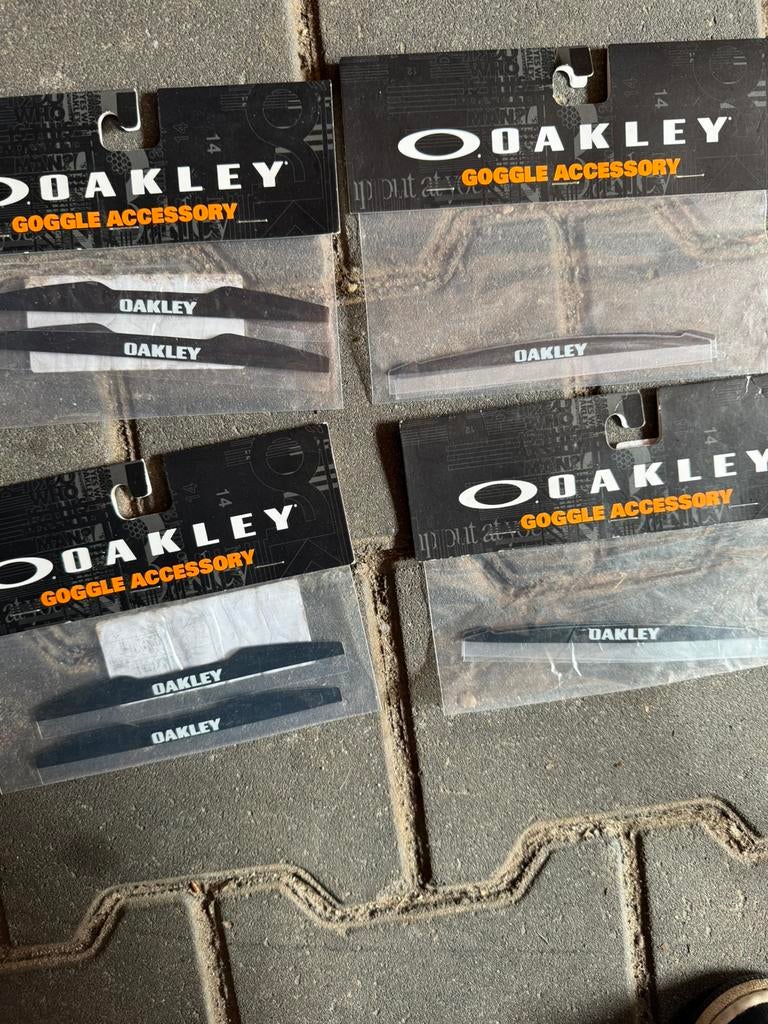 Oakley airbrake / Bro MX mudflap ( 2 pack ), Ophalen of Verzenden, Zo goed als nieuw, Overige typen