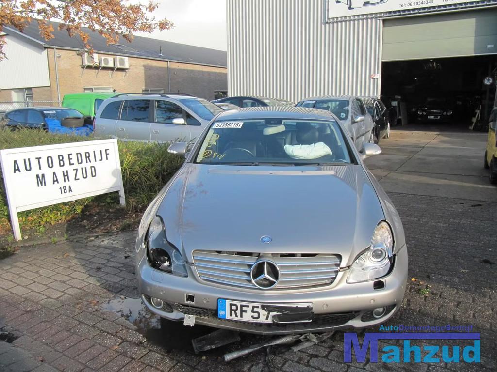 MERCEDES CLS C219 ZWART LEER LEDER INTERIEUR COMPLEET, Auto-onderdelen, Interieur en Bekleding, Mercedes-Benz, Gebruikt, Ophalen of Verzenden