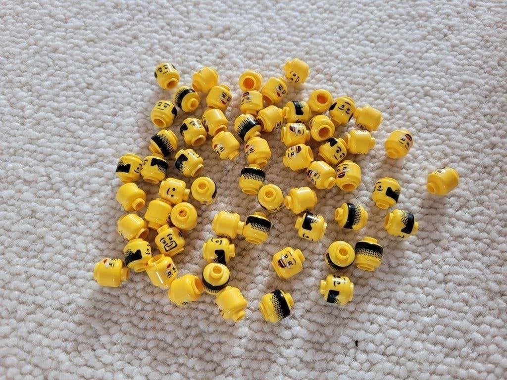 Partij J617=60x Nieuwe Lego hoofdjes gemengd, Kinderen en Baby's, Speelgoed | Duplo en Lego, Lego, Lego, Lego, Nieuw