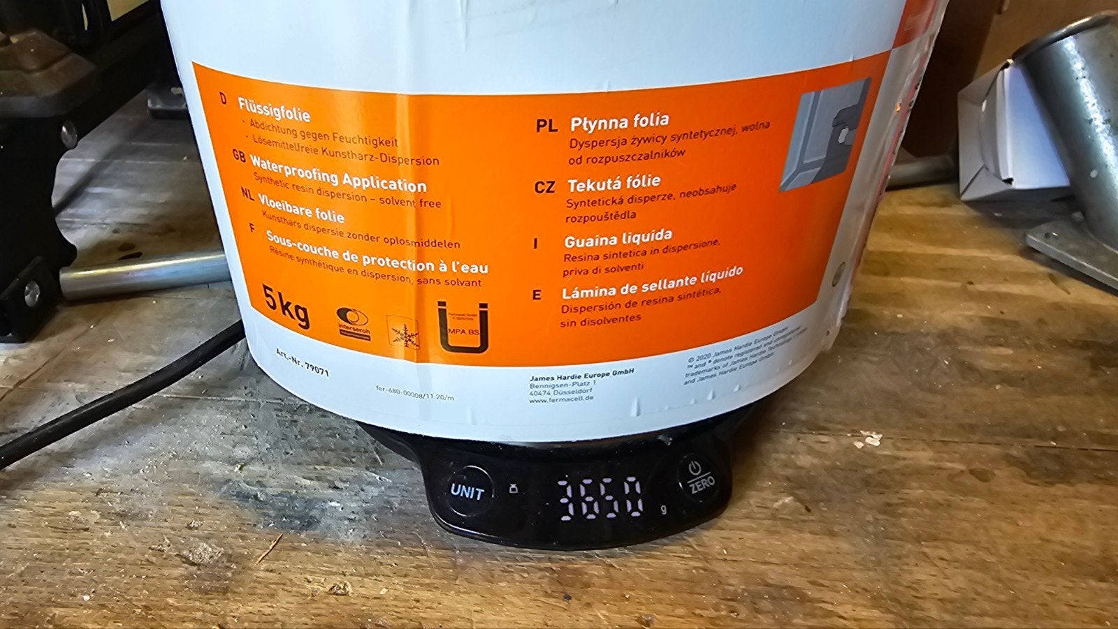 Fermacell Vloeibaar Folie - Waterdichte afdichting, Minder dan 5 liter, Ophalen, Zo goed als nieuw