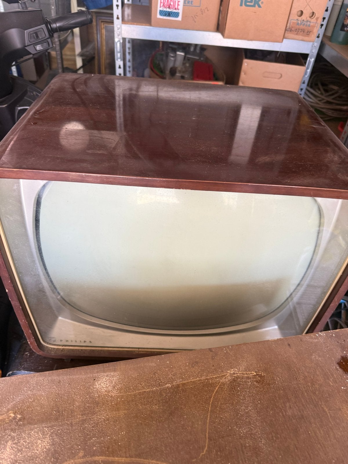 Vintage Philips Televisie - Jaren '50/'60 Decoratie, Ophalen