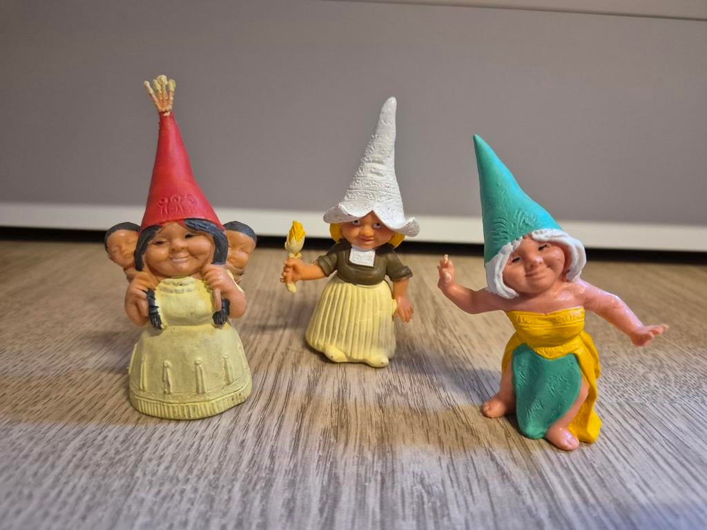 David de kabouter poppetjes vrouwen, Verzamelen, Poppetjes en Figuurtjes, Ophalen of Verzenden