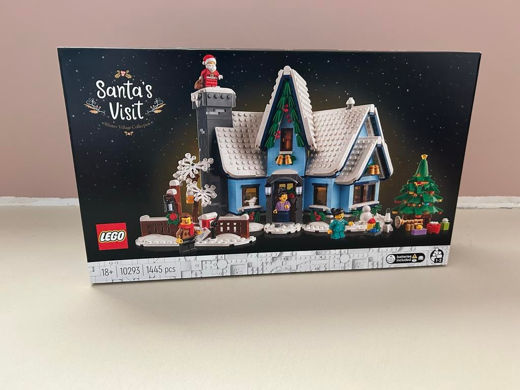 LEGO Santa's Visit (10293) - Bezoek van de Kerstman, Kinderen en Baby's, Speelgoed | Duplo en Lego, Ophalen of Verzenden, Nieuw