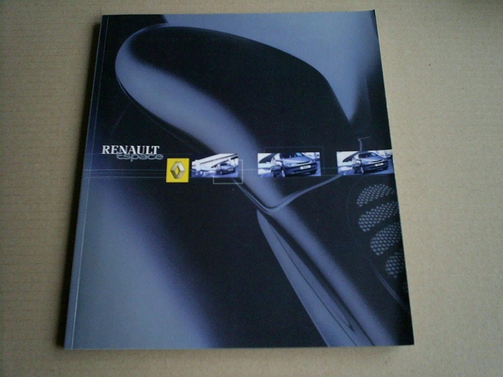 Renault Espace [ oktober 2000 ], Boeken, Ophalen of Verzenden, Zo goed als nieuw, Renault