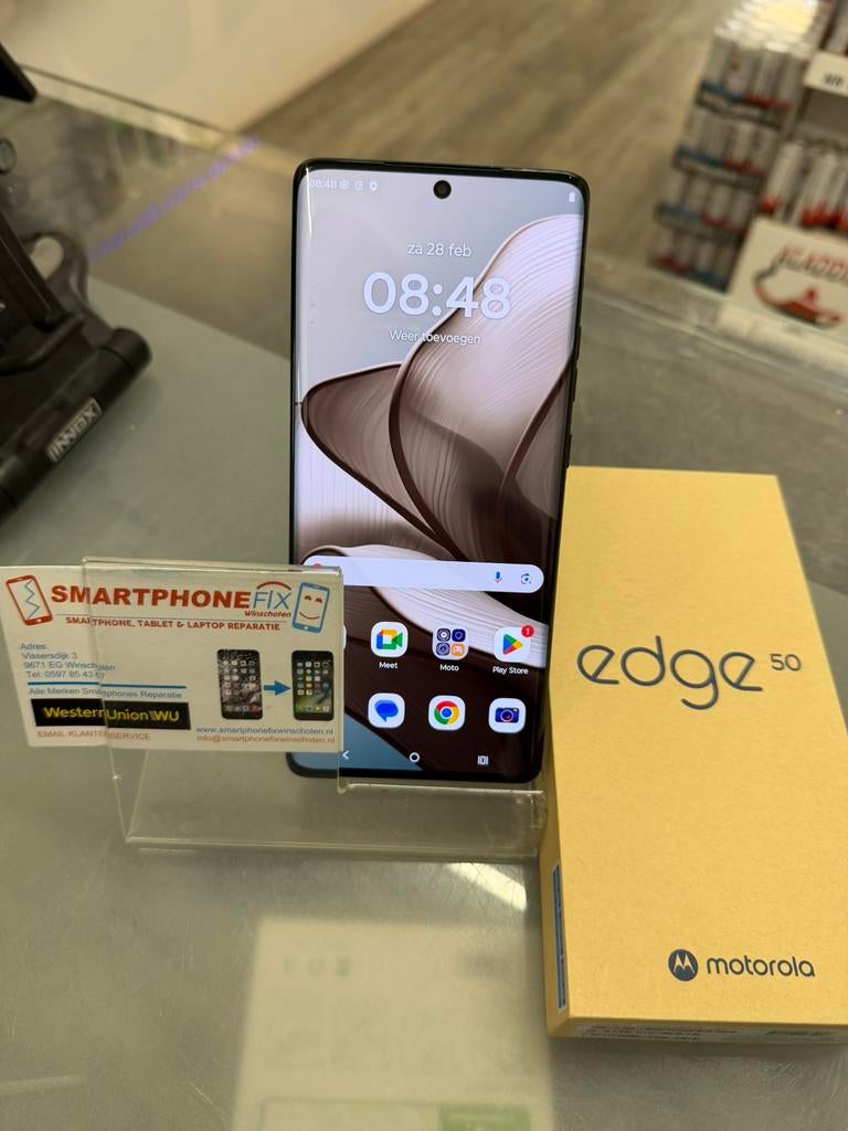 motorola edge 50 512gb 5g zeer nette staat+garantie, Gebruikt, Overige modellen, Touchscreen, Motorola