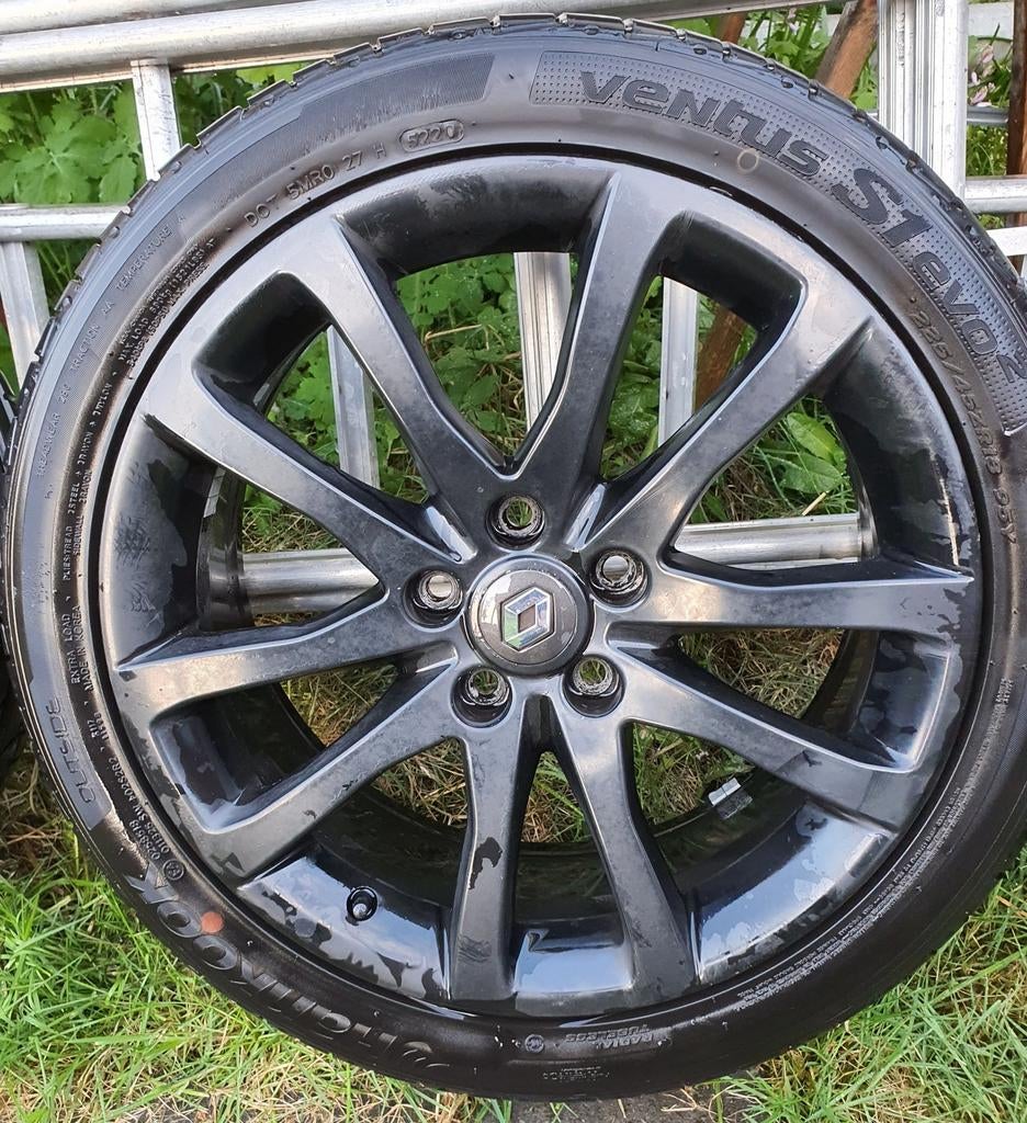 Dakdragers van Renault laguna 3 en velgen+banden, Ophalen
