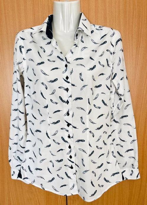 Cavallaro Napoli blouse maat 36 stretch, Ophalen of Verzenden, Nieuw, Maat 36 (S), Wit