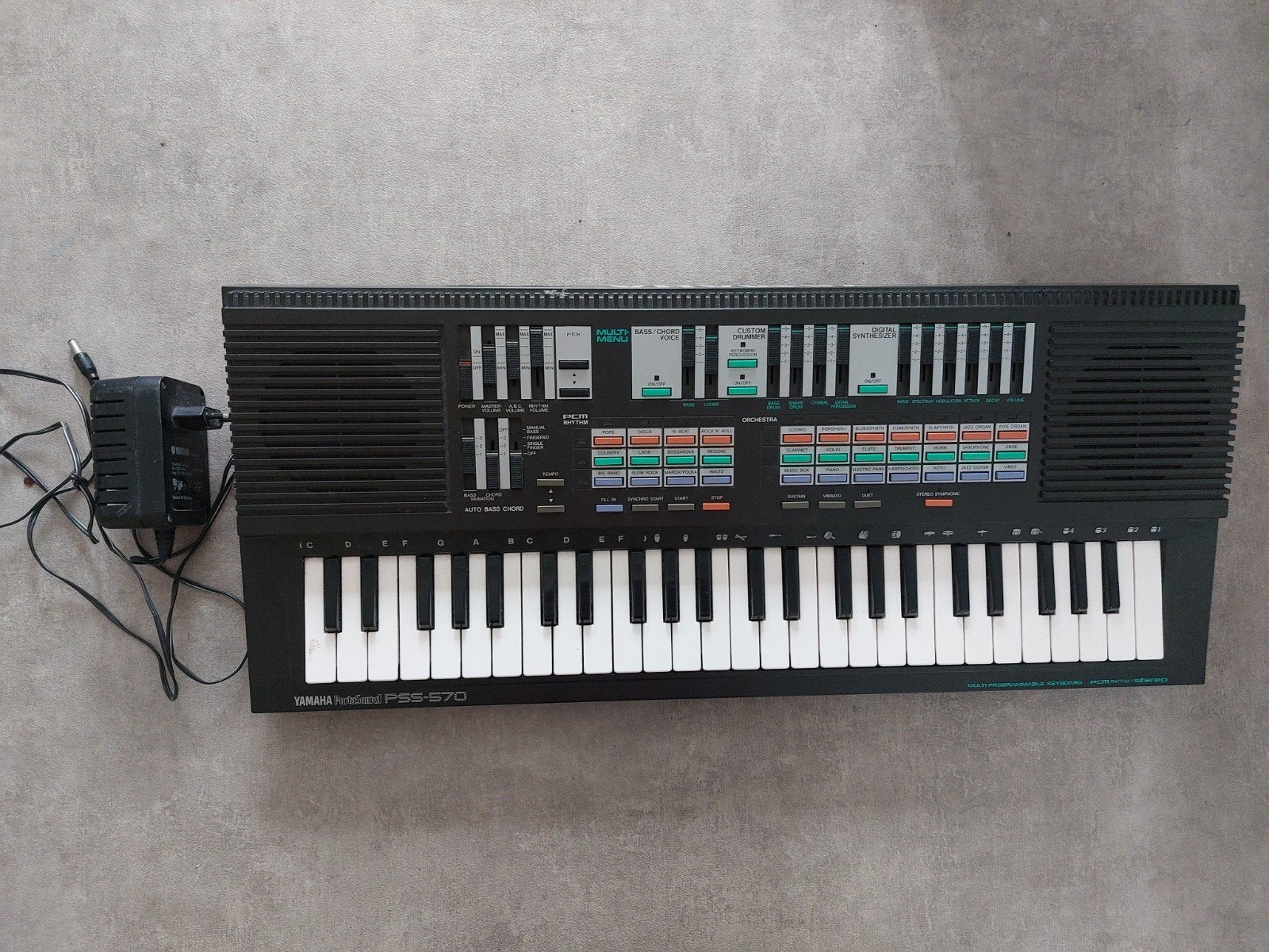 keyboard yamaha portasound pss 570, Ophalen, 49 toetsen, Yamaha
