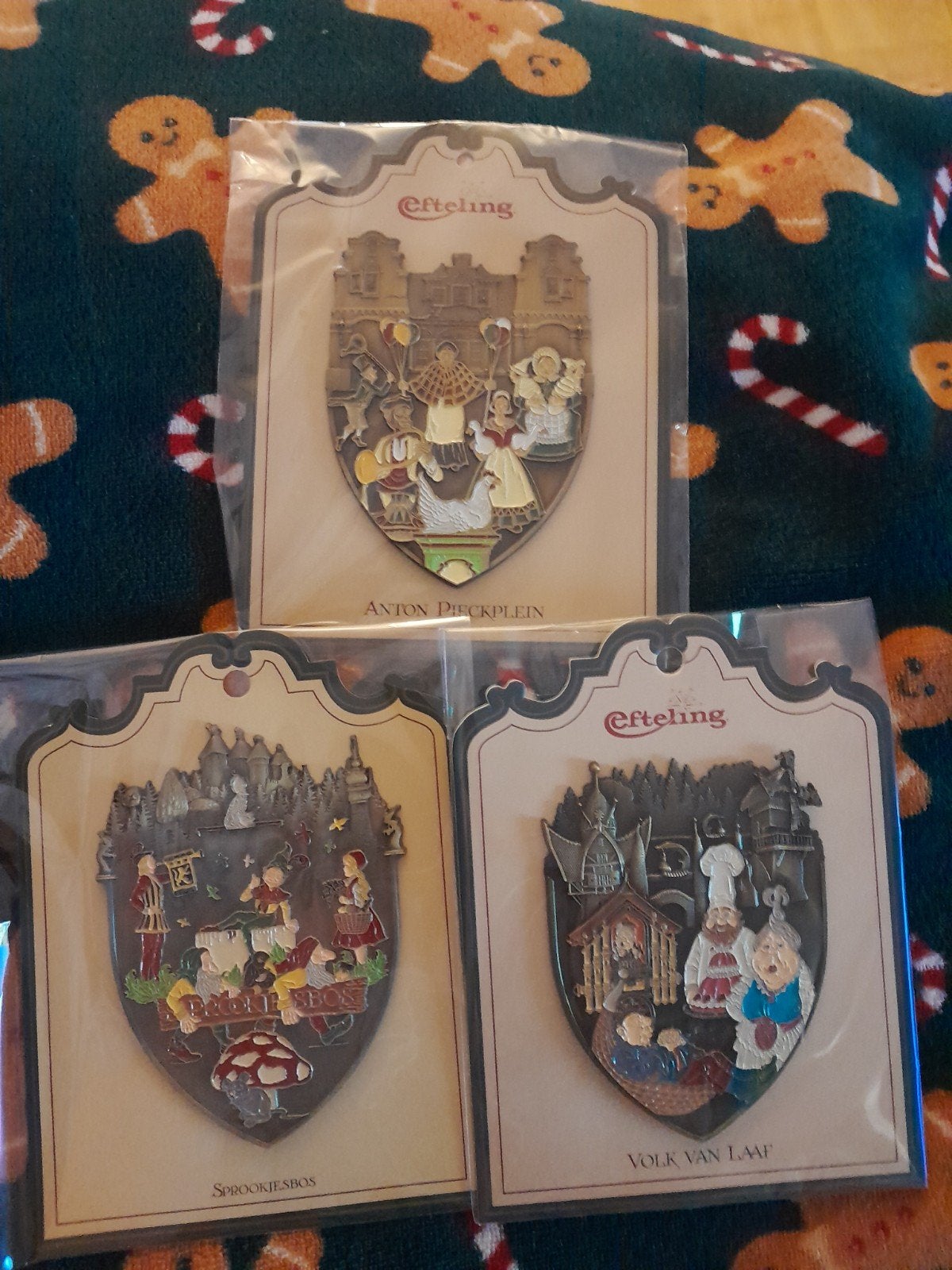 efteling pins (jumbo pins), Ophalen of Verzenden, Zo goed als nieuw, Button of Speldje