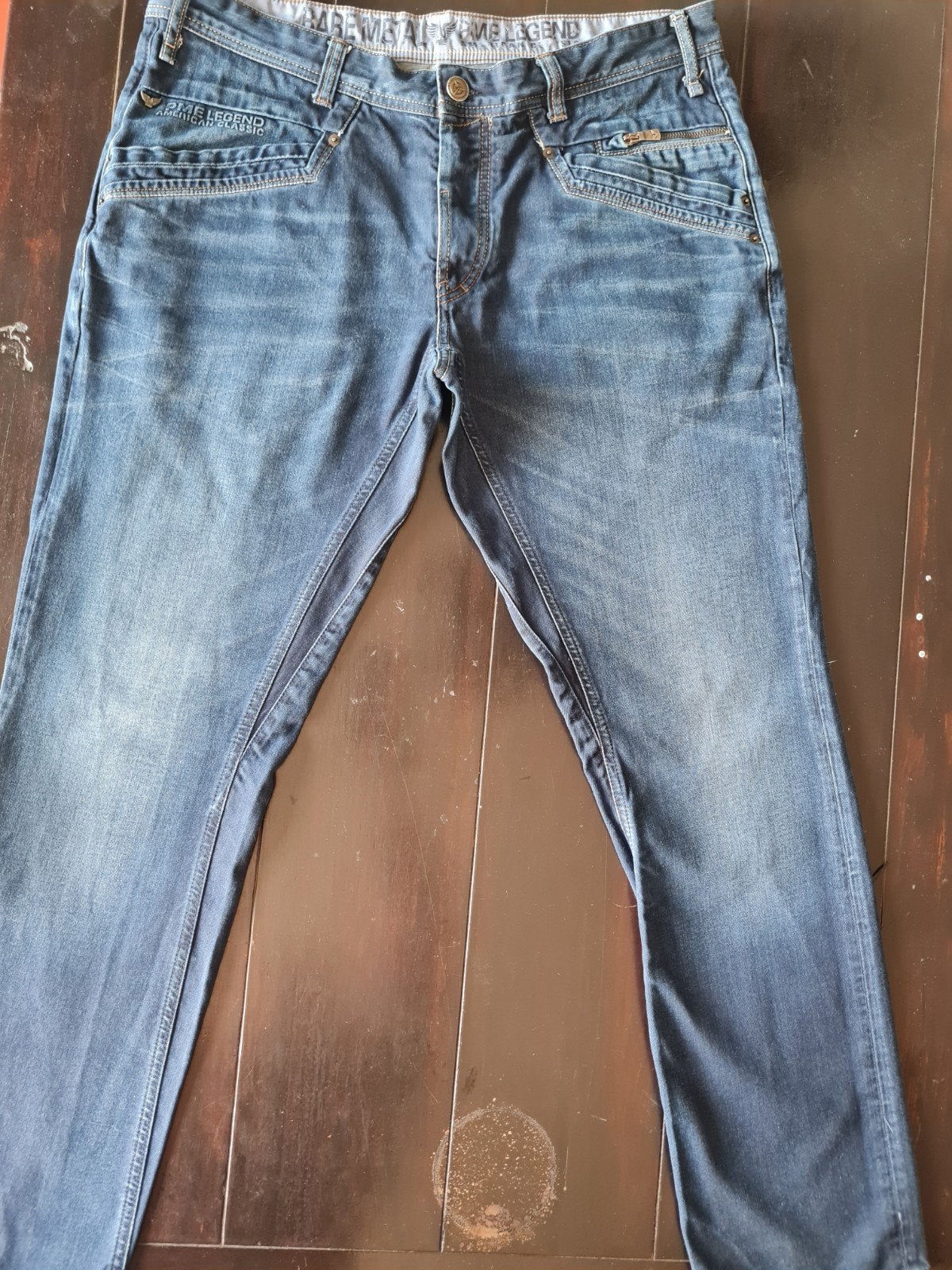 CLASSIC PME LEGEND BARE METAL STRAIGHT FIT JEANS SIZE 38/34!, W36 - W38 (confectie 52/54), Blauw, Ophalen of Verzenden, Zo goed als nieuw