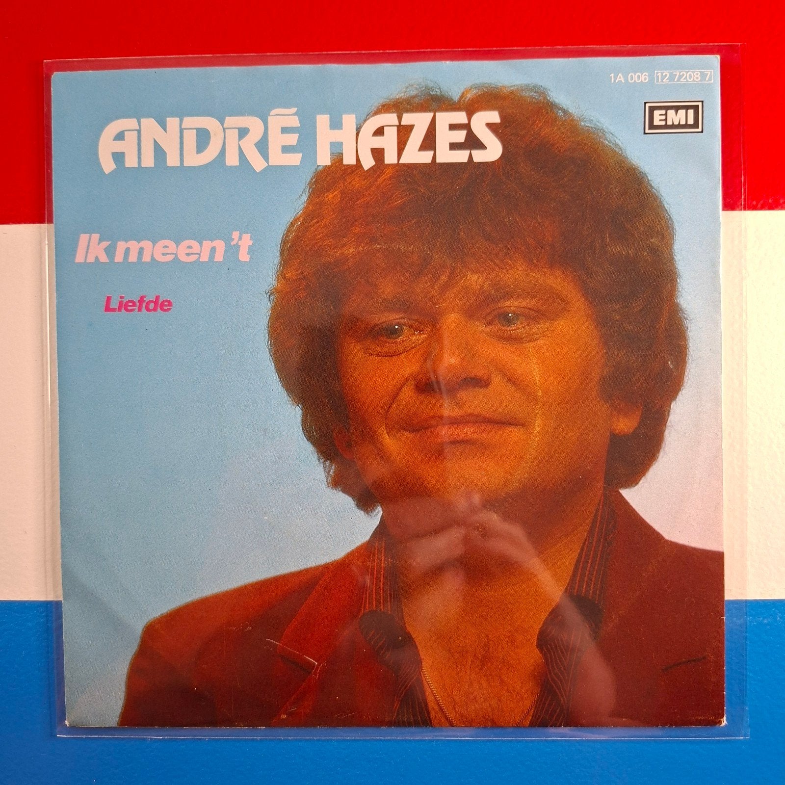 Andre Hazes Ik meen het single, Gebruikt, 7 inch, Overige typen, Nederlandstalig