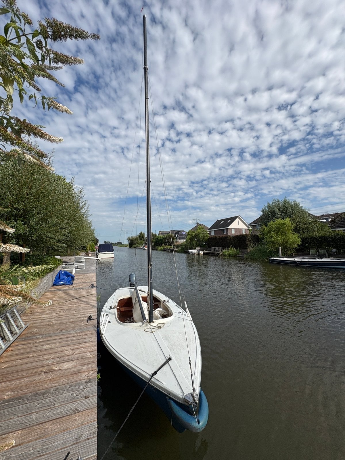 Centaur open zeilboot met buitenboordmotor, Ophalen, Gebruikt, Centaur, 85 cm