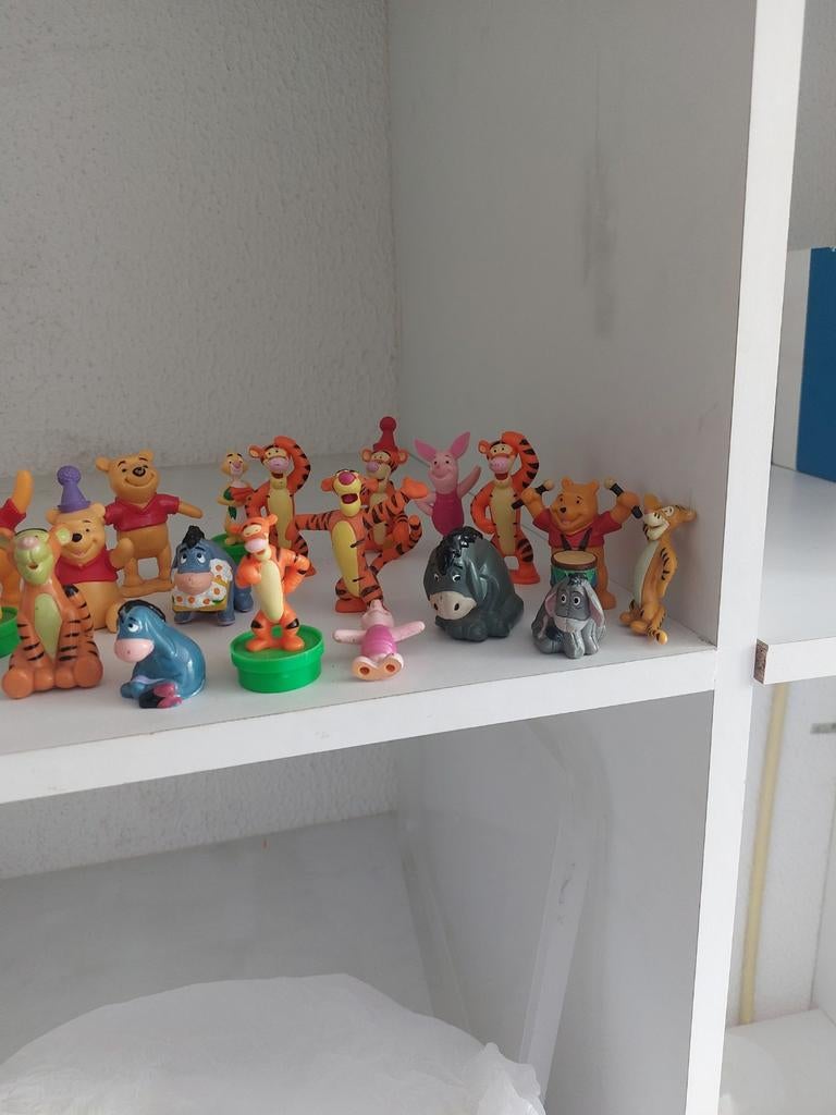 Winnie  de poohy poppetjes, Ophalen of Verzenden, Winnie de Poeh of vrienden, Zo goed als nieuw, Beeldje of Figuurtje
