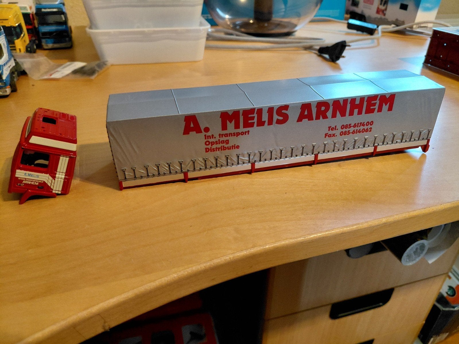 tekno hobbysetje melis, Ophalen of Verzenden, Zo goed als nieuw, Bus of Vrachtwagen, Tekno