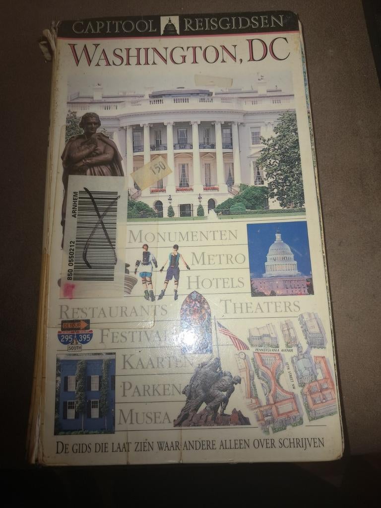 Capitool Reisgids Washington, DC - Ontdek de hoofdstad, Capitool, Ophalen of Verzenden, Reisgids of -boek, Noord-Amerika