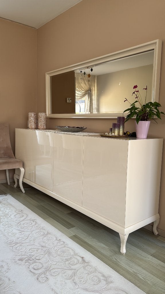Dressoir met spiegel, Ophalen, Overige materialen, Gebruikt, Klassiek barok dressoir