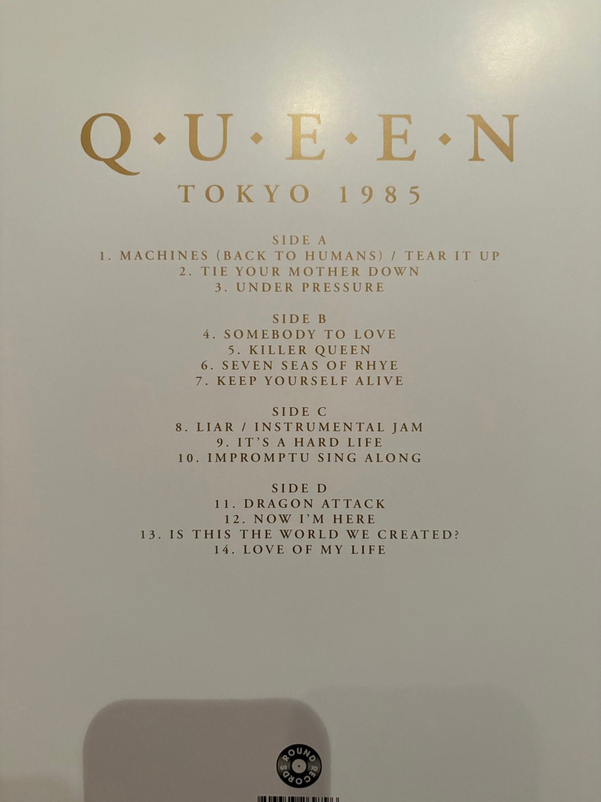 Foto 5 van Queen Tokyo 1985 volume 1 and 2 (rare/coloured vinyl)