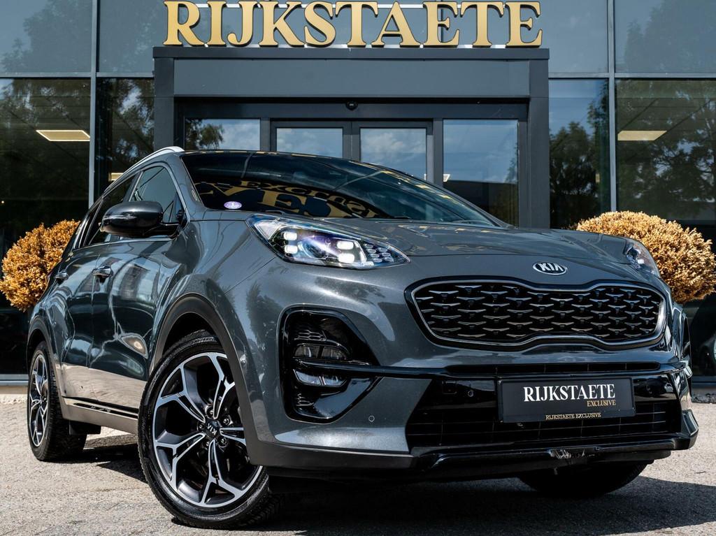 Kia Sportage 1.6 T-GDI GT-Line|PANO|JBL-AUDIO|TREKHAAK|19'', Gebruikt, 4 cilinders, Leder, Bedrijf