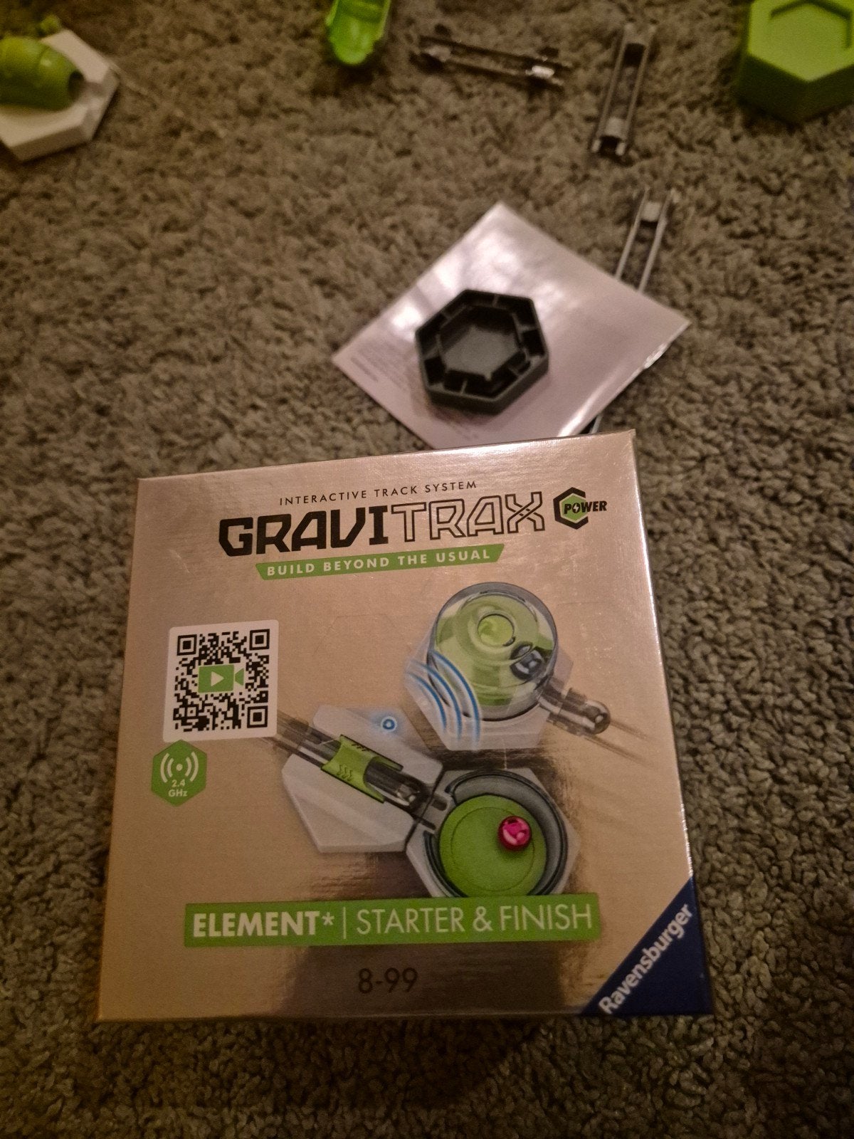 GraviTrax Power Element Starter & Finish, Ophalen of Verzenden, Zo goed als nieuw, Overige merken