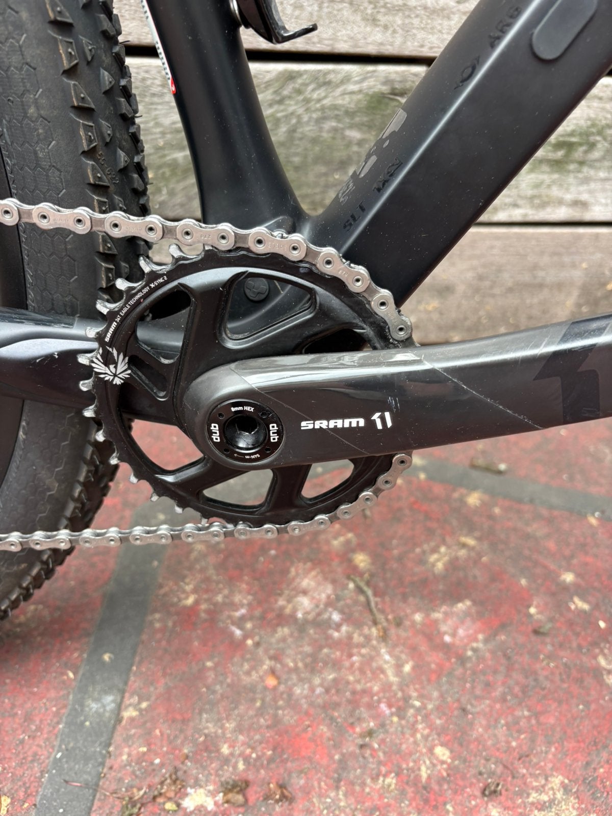 Sram X01 12 speed groep, Fietsen en Brommers, Fietsonderdelen, Ophalen of Verzenden, Zo goed als nieuw, Carbon