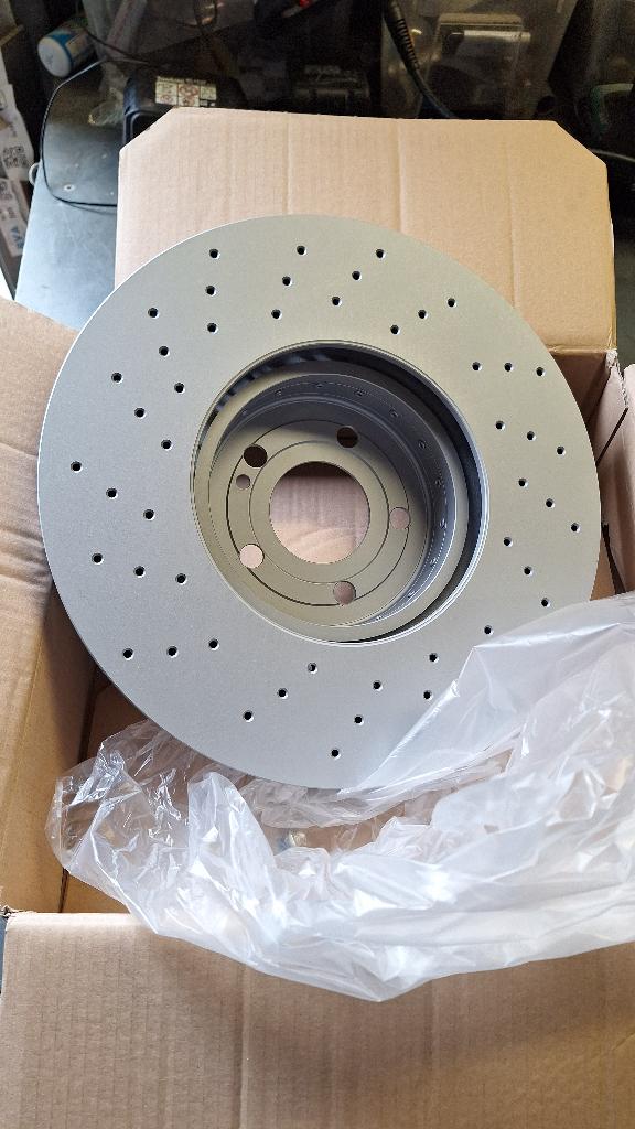 Bosch 0986479G40 remschijf Mercedes E klasse, C klasse, CLS, Auto-onderdelen, Remmen en Aandrijving, ., Mercedes-Benz, Nieuw, Ophalen of Verzenden