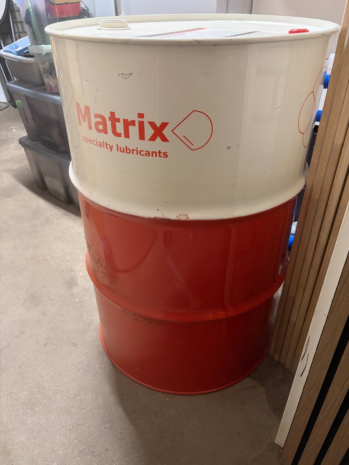 Ledig olievat - 200 liter, Doe-het-zelf en Verbouw, Ophalen