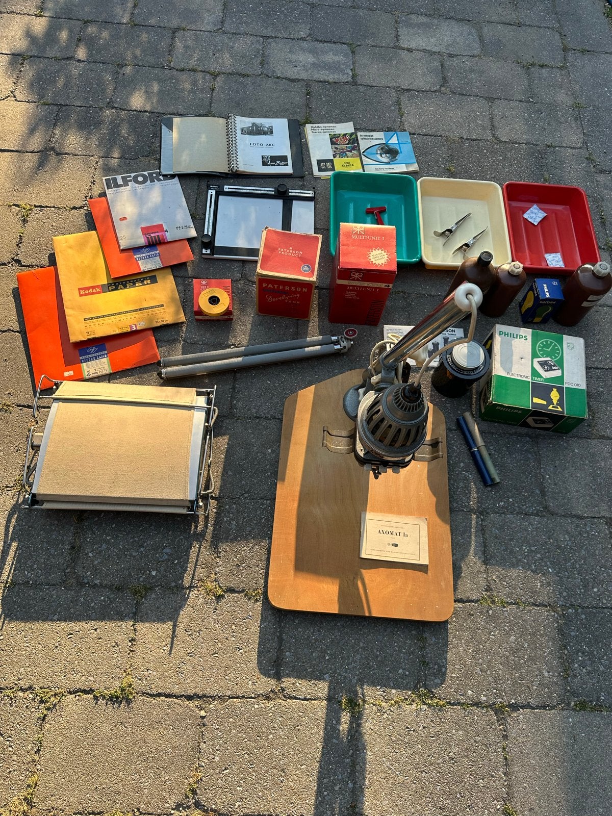 Doka artikelen. Axomat Ia, Paterson etc., Ophalen