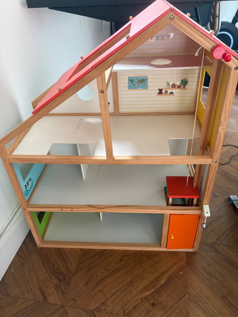 Poppenhuis, Ophalen, Zo goed als nieuw, Poppenhuis