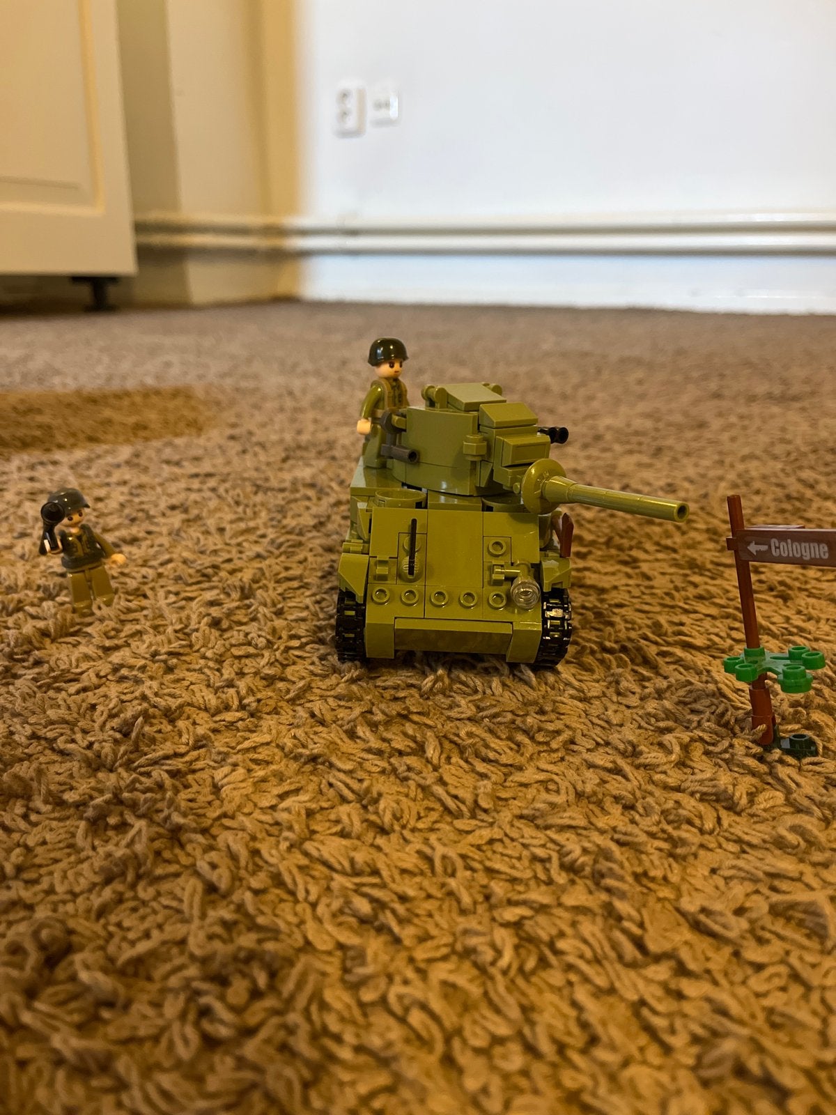 Sluban Army lego tank, Ophalen of Verzenden, Nieuw, Overige merken