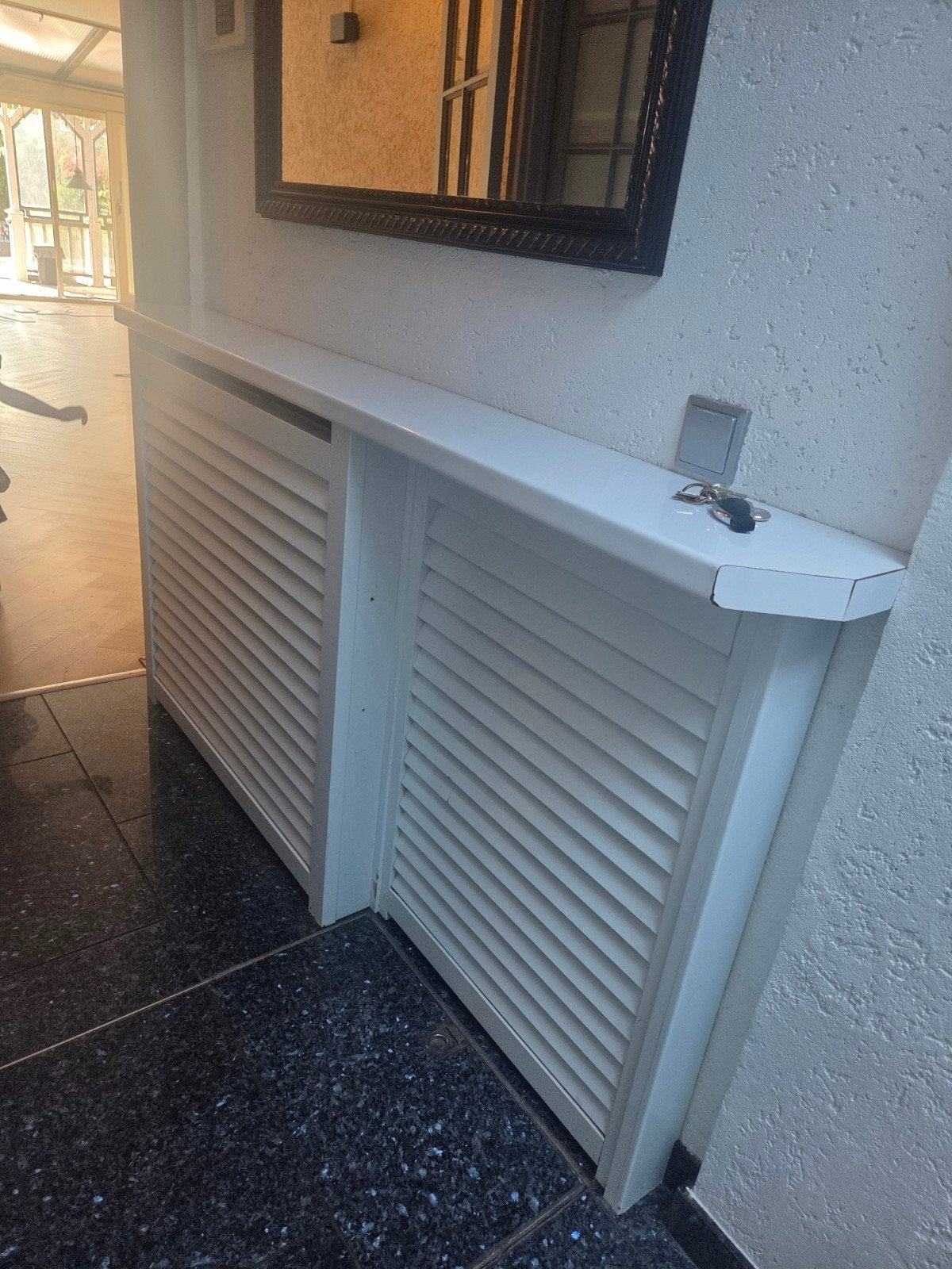 1x radiator ombouw, Ophalen, 60 tot 150 cm, Radiator, 30 tot 80 cm