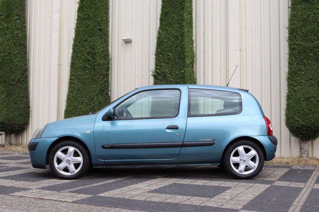 Renault Clio 1.2-16V Dynamique Airco, Stof, Gebruikt, 31 €/maand, 4 cilinders