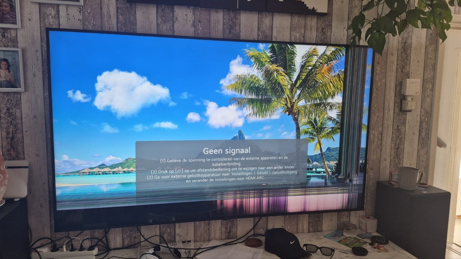 LG tv 75inch, Ophalen, Gebruikt, 50 Hz, 60 tot 80 cm