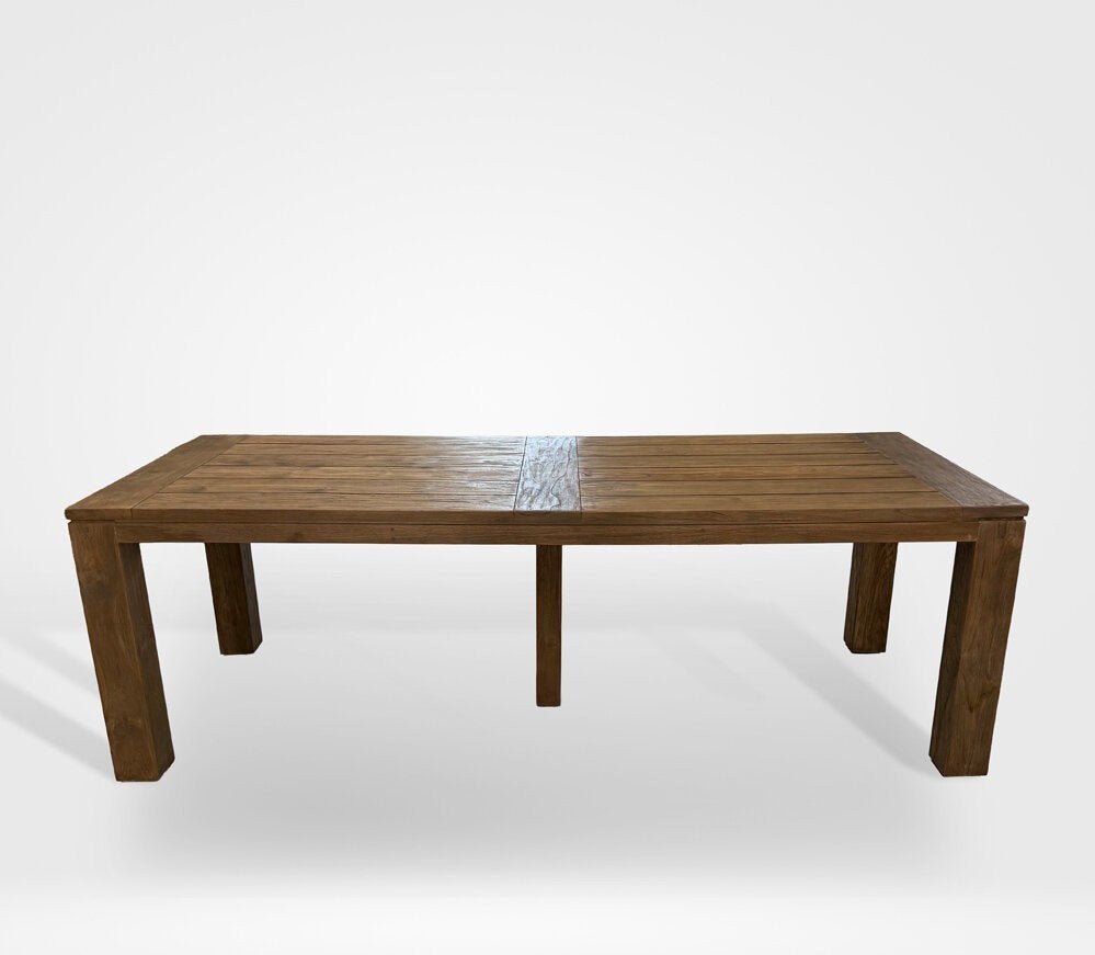 Timbra tuintafel - Teakhout 240x100, Ophalen, Tuintafel, Teakhout, Nieuw