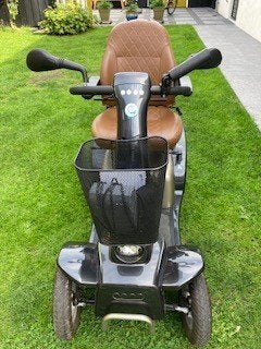 Mezzo Scootmobiel retro model, Ophalen, Life and Mobility, Gebruikt, 36 t/m 45 km