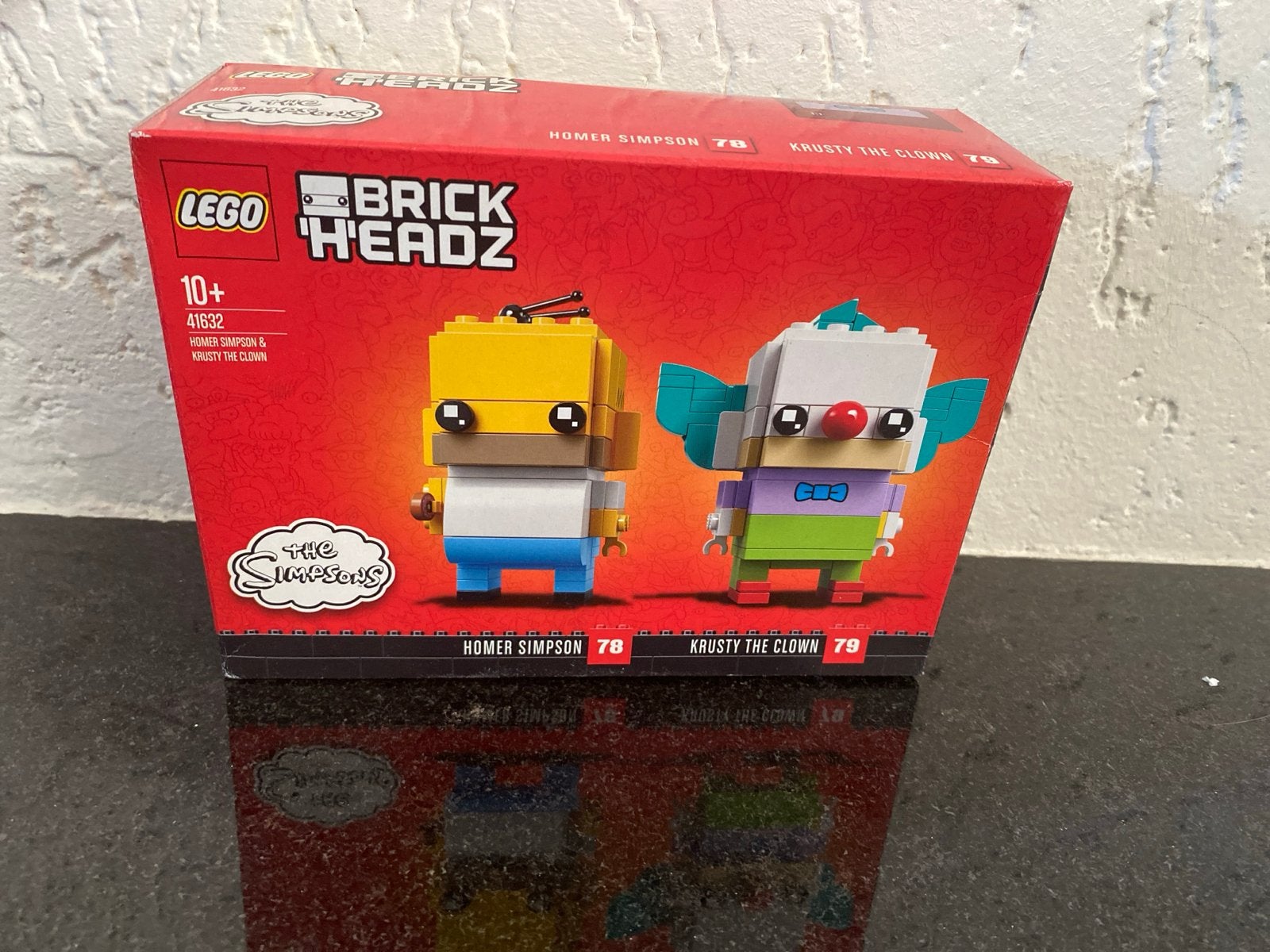 LEGO BrickHeadz The Simpsons Homer & Krusty 41632 NIEUW, Overige merken, Lego Nederland BV, Nieuw, Ophalen of Verzenden