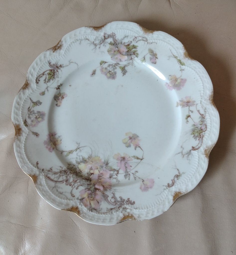 Antiek saladebord Haviland Limoges, Antiek en Kunst, Antiek | Porselein, Ophalen of Verzenden
