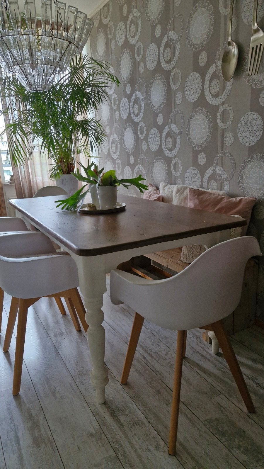 mooie landelijke tafel, Landelijk, 150 tot 200 cm, Grenenhout, Rechthoekig