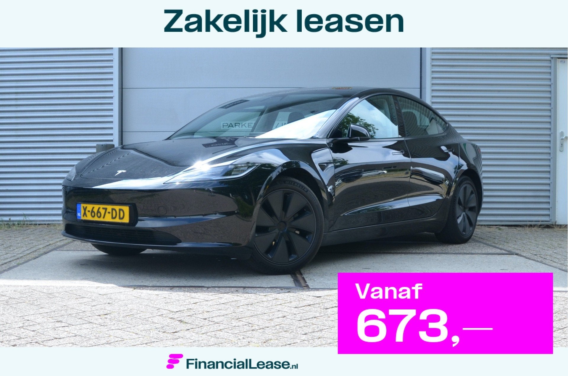 Tesla Model 3 Premium Long Range AWD 78 kWh Highland AutoPil, Automaat, 12 maanden, 629 km, Zwart