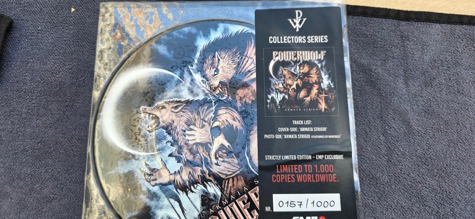 Powerwolf - Armata Strigoi CD Single (Limited Edition), Speciale editie, Hardrock, Ophalen of Verzenden, Single